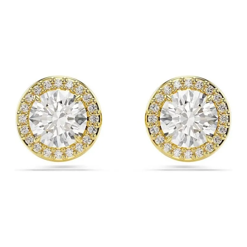 Elegante Swarovski Angelic Ørestikker med Krystaller – Guld