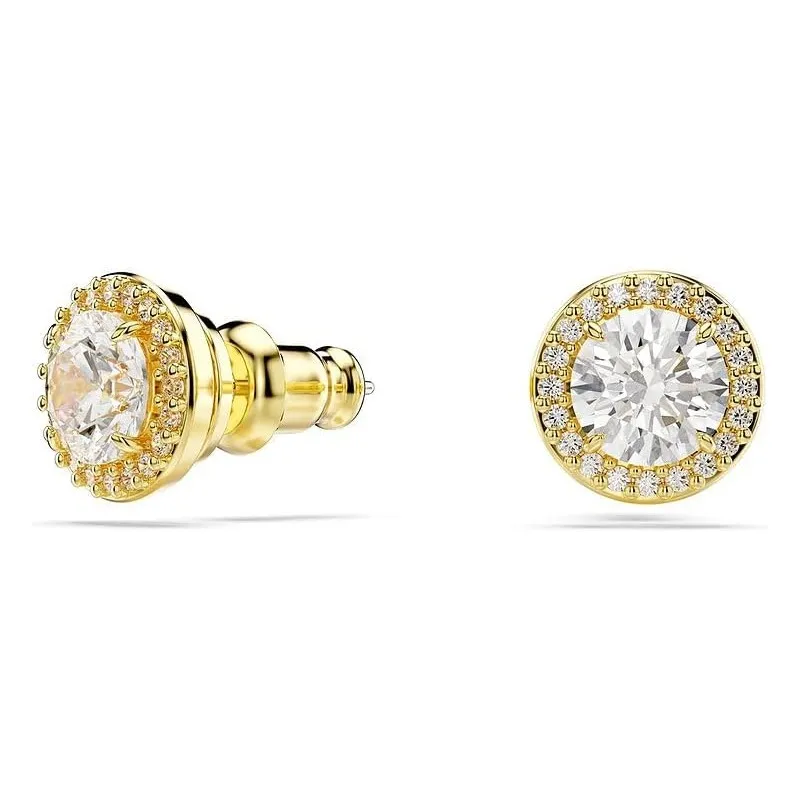 Elegante Swarovski Angelic Ørestikker med Krystaller – Guld