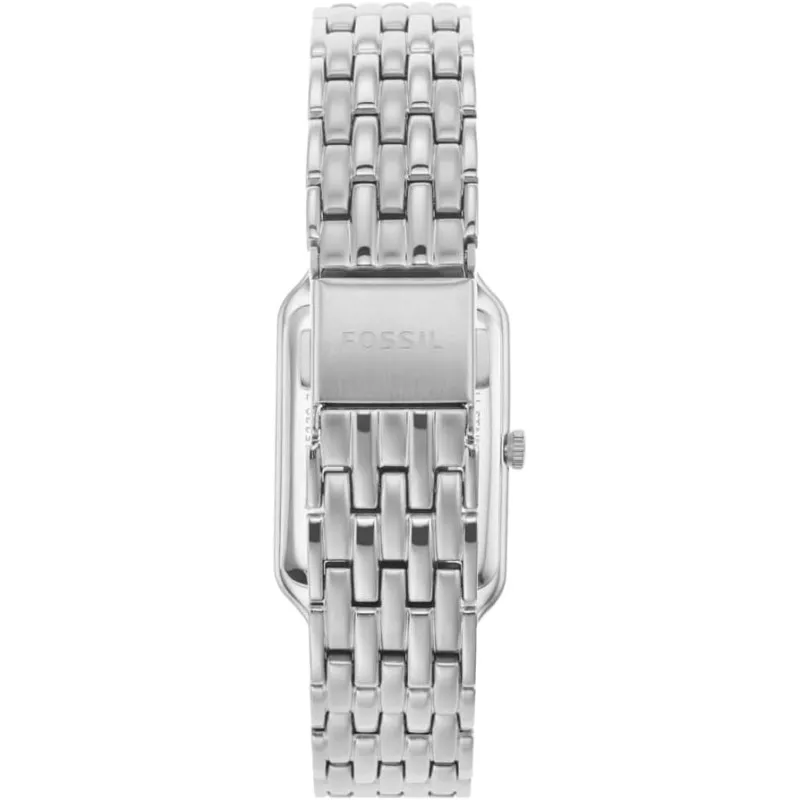Fossil Dameur med Quartzværk, 23 mm Stålkasse