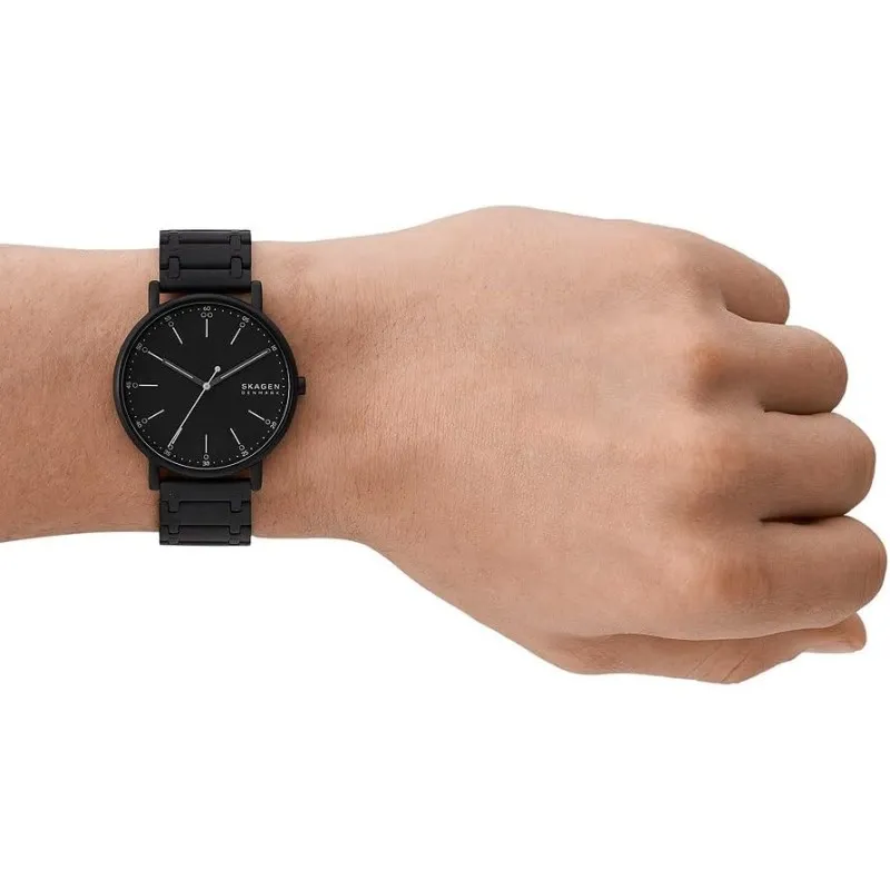 Skagen SIGNATURE SKW6914 Herreur med Quartzværk, 40 mm, sort
