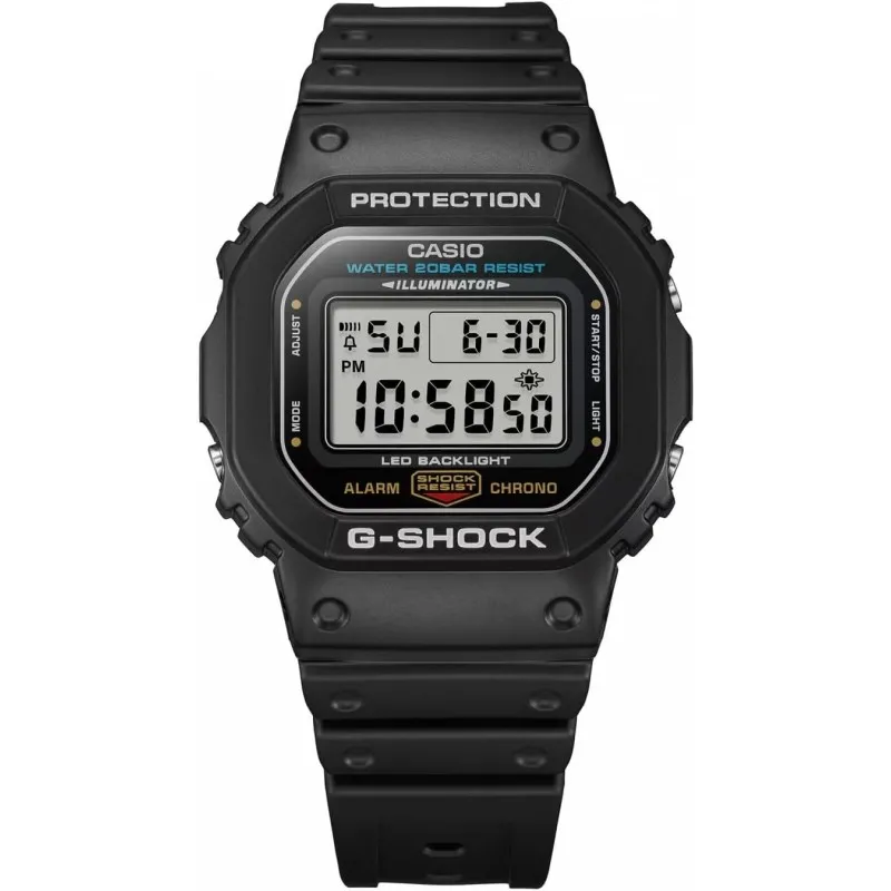 G-Shock DW-5600UE-1ER Digitalt Ur med 200 m Vandtæthed