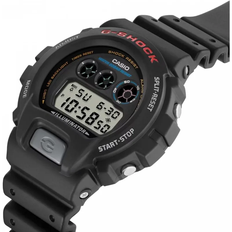Casio G-Shock DW-6900U-1ER Digitalt Herreur, 20 Bar, Sort