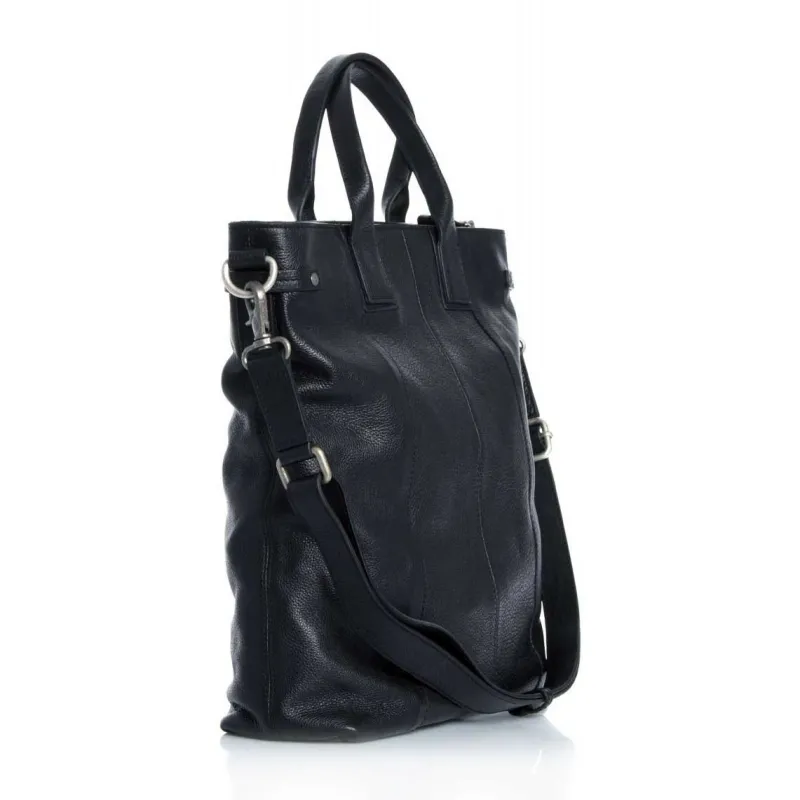 Pierre Balmain designer taske – Stor rummelig shopper model i 100% læder.