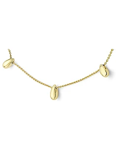 9 Karat gul gulds armbånd – Smukke dråbeformede vedhæng 2