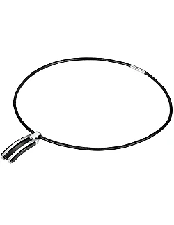 Moderne Free Spirit Halskæde til mænd i børstet ædelstål