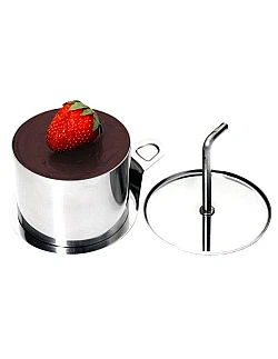 Foodie Tilbehør – 6 x Professionelle Dessertringe + 2 x Tilbehør