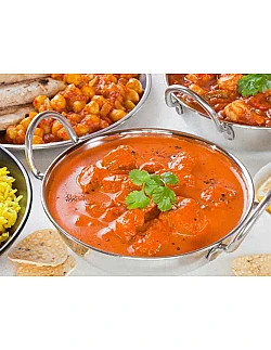 World of Flavours – Indisk Balti Skål – Curry Night for Familie & Venner