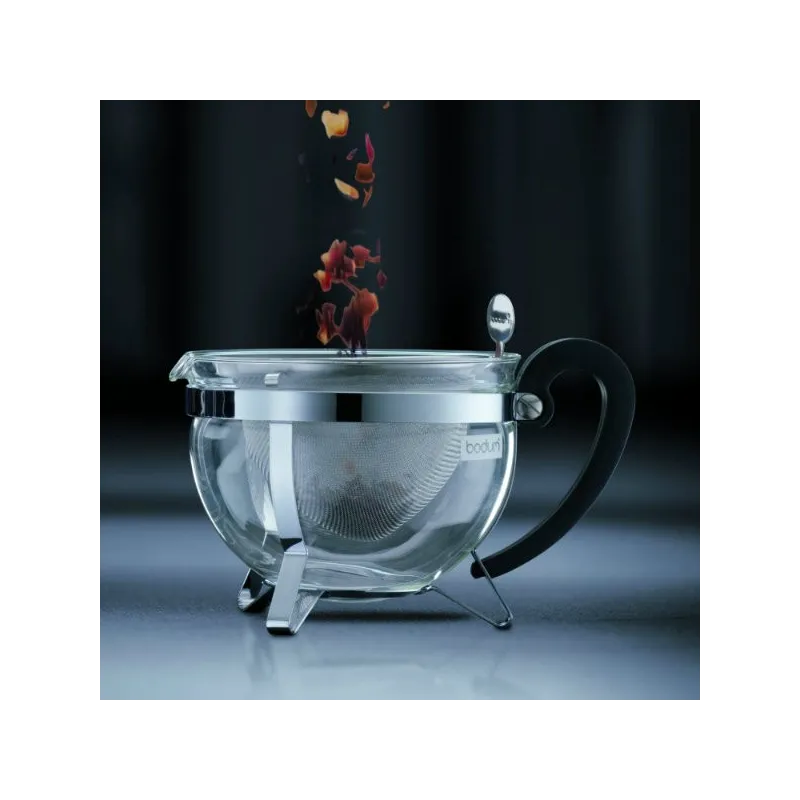 Bodum K11143 – Chambord Tekande inkl. Tefilter + varmer – Perfekt Gaveidé