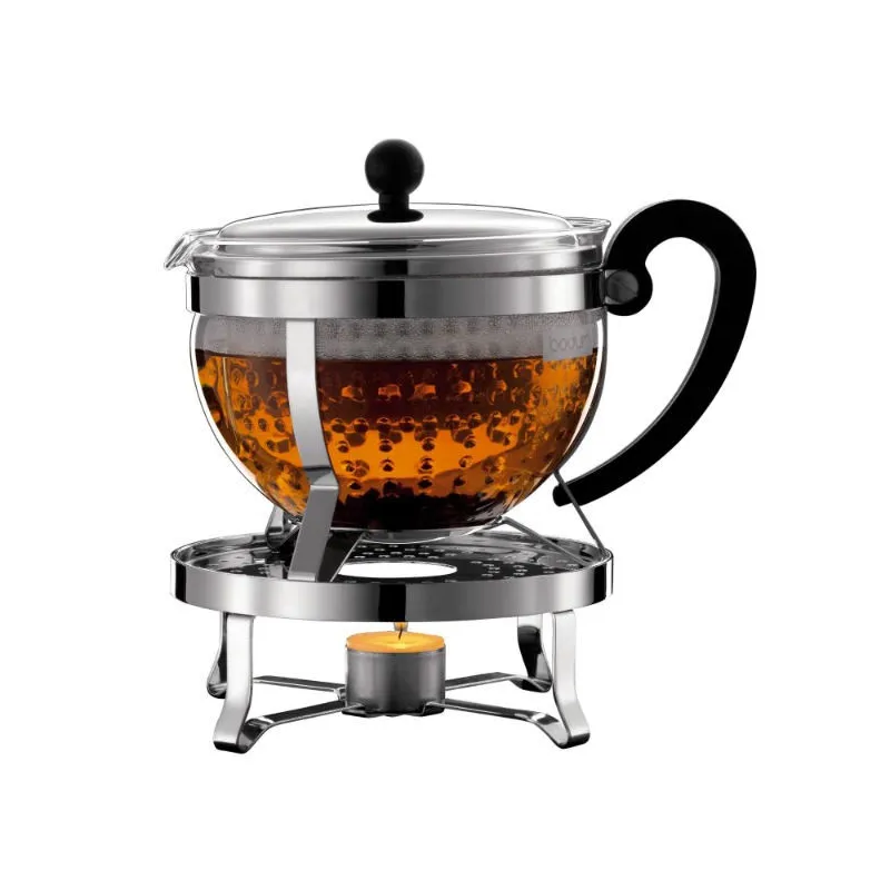 Bodum K11143 – Chambord Tekande inkl. Tefilter + varmer – Perfekt Gaveidé