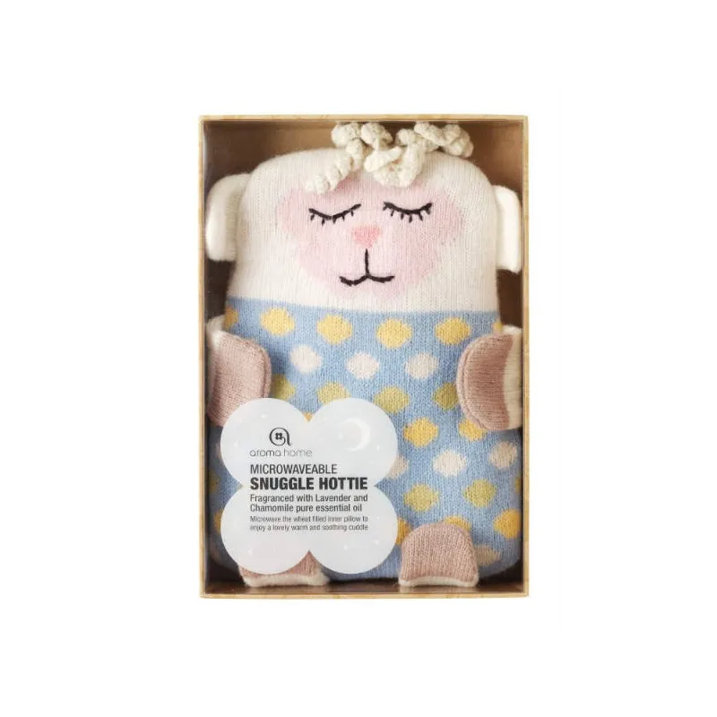 Snuggle Hottie – Opvarmes På 60 Sek. I Micro Ovn – Kamille & Lavendel Olie