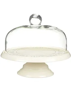 Klassisk Kagestand Med Glasklokke – Classic Home Collection