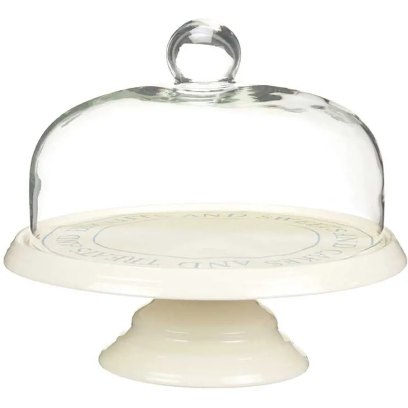Klassisk Kagestand Med Glasklokke – Classic Home Collection