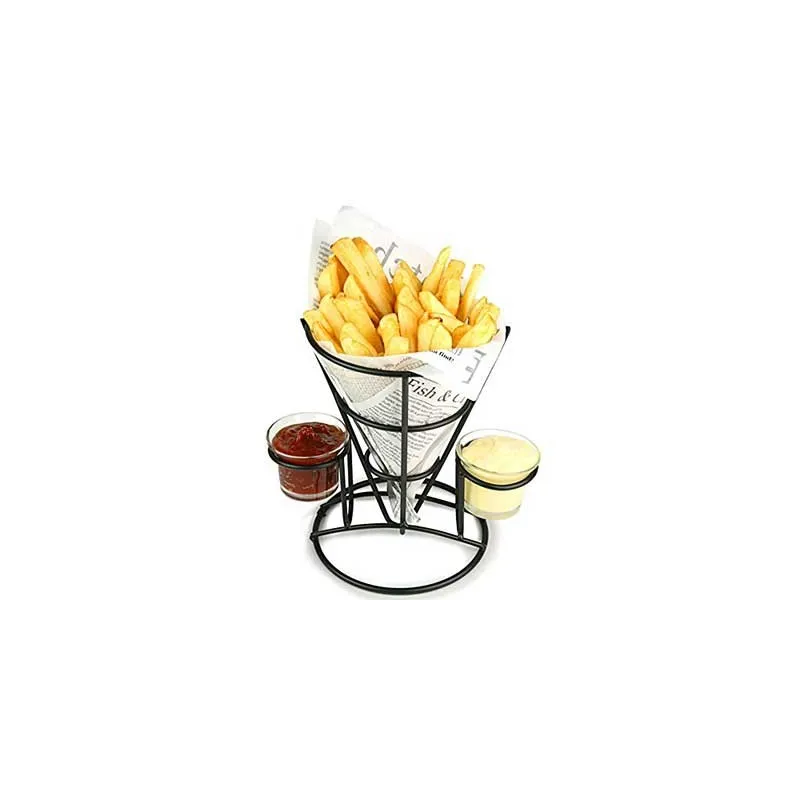 Retro Fransk kegle til pommes frites