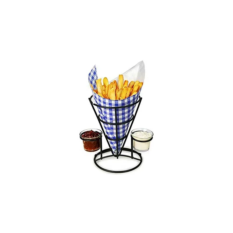 Retro Fransk kegle til pommes frites