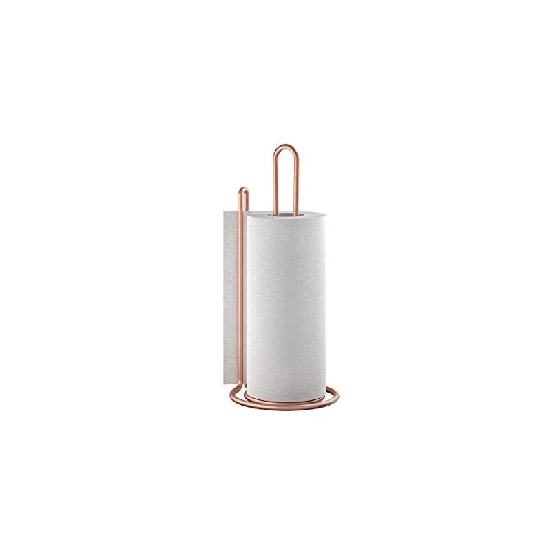 Kobber Køkkenrulleholder – Italiensk Design - Flot stilrent design til det moderne hjem