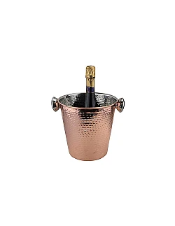 Stilfuld Champagne og Vinkøler – Banket Kopper – Ekstra stor
