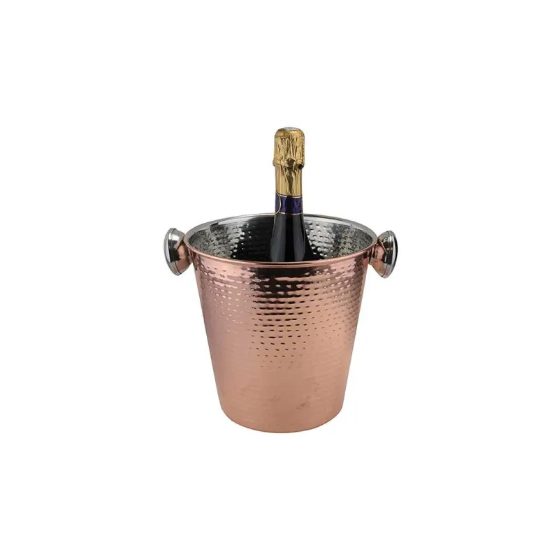 Stilfuld Champagne og Vinkøler – Banket Kopper – Ekstra stor