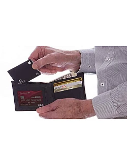 RFID Blokerende Kort Etui – 2 x Kreditkort Holder -Slim Design 