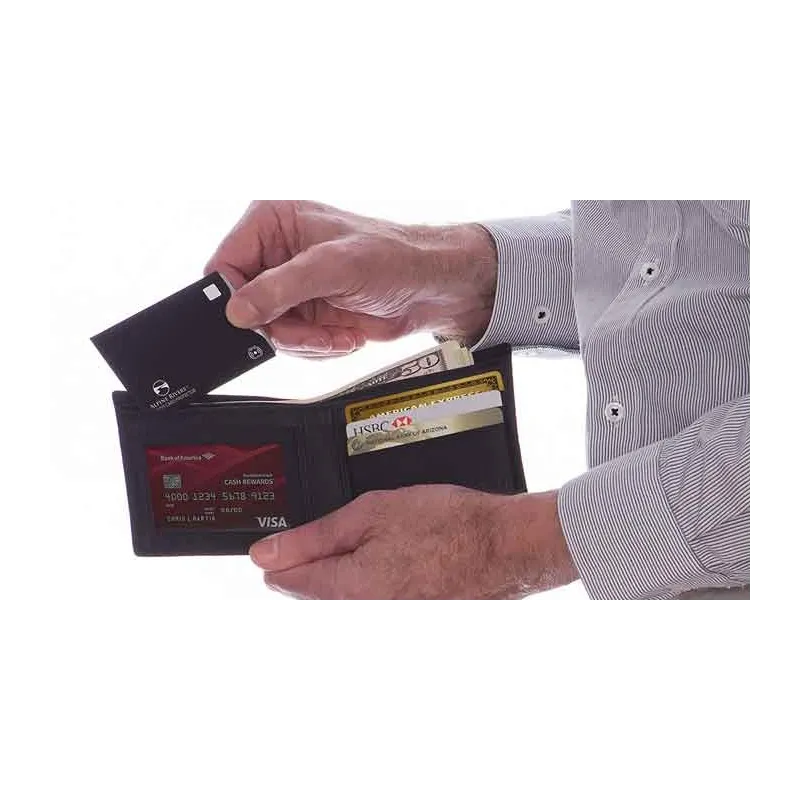 RFID Blokerende Kort Etui – 2 x Kreditkort Holder -Slim Design