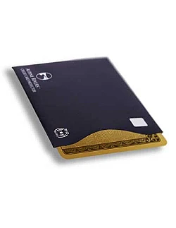 RFID Blokerende Kort Etui – 2 x Kreditkort Holder -Slim Design 