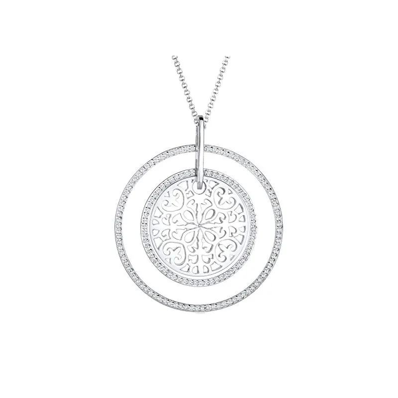 Dame Halskæde – 925 Sterling Sølv – Heritage Design