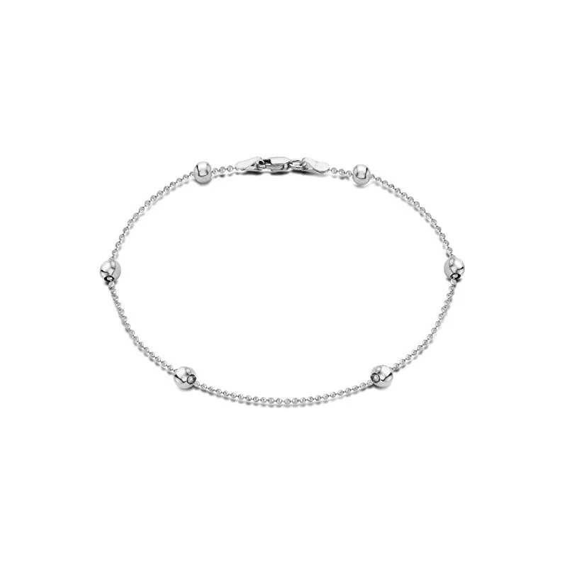 Ankel Kæde – 925 Sterling Sølv – 23 cm.