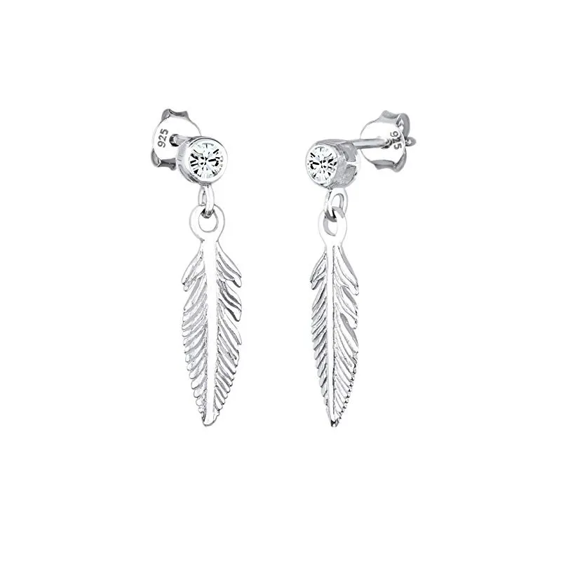 Dame Ørestikker – 925 Sterling Sølv – Swarovski Krystal