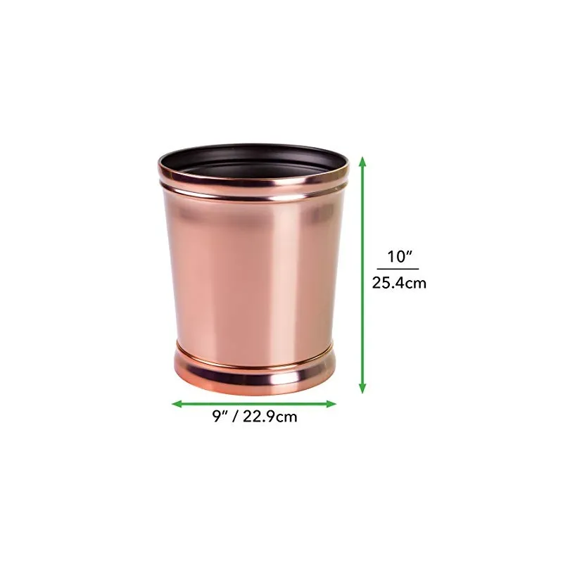Funktionelt Design – Papirkurv– Rosa Guld/Kobber Effekt
