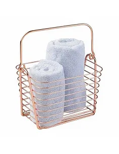 Home Accessories – Kobberbelagt Metal – Opbevarings Kurv