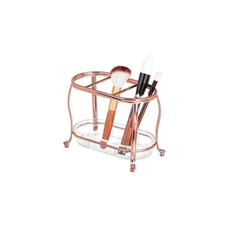 Beauty Organizer – Kobberbelagt Metal – 17 x 10 cm.