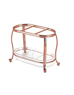 Beauty Organizer – Kobberbelagt Metal – 17 x 10 cm.