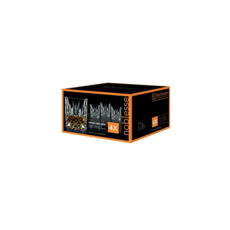 Nachtmann Noblesse Whisky Glas 4 stk. i Krystal