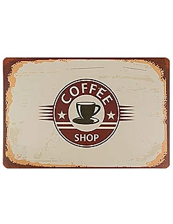 Retro Dækkeservietter – 8 x Coffee Retro Design 