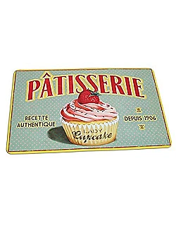 Retro Lady Cupcake Dækkeserviet – Vintage Design