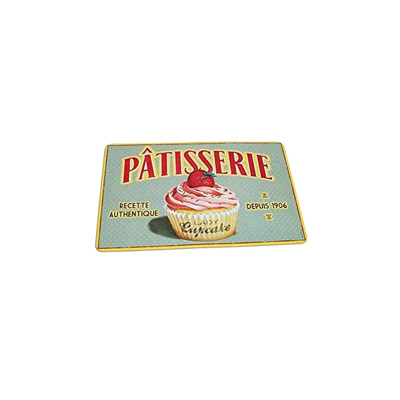 Retro Lady Cupcake Dækkeserviet – Vintage Design
