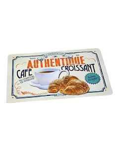Retro Dækkeserviet – Café Croissant – Vintage Design