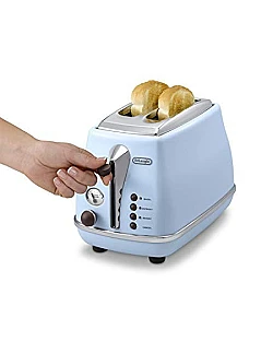 Delonghi Icona Vintage Brødrister – Retro Baby Blå