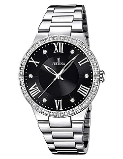 Festina Mademoiselle F16719/2 Dameur – Rustfrit Stål - Sort