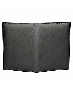 Smart Rejse & Pas Etui – 100% Ægte Nappa Læder - Sort