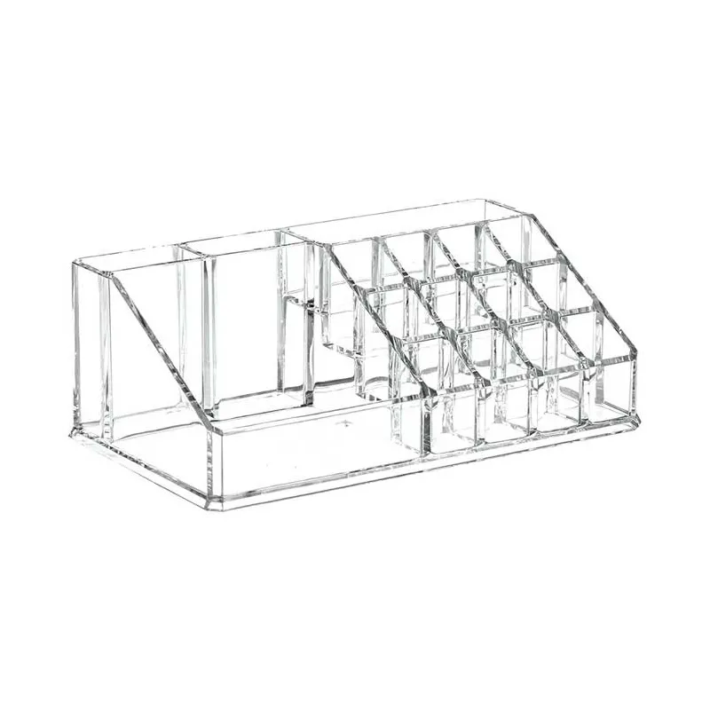 Praktisk Kosmetik Organizer – 16 Rum - Akryl 