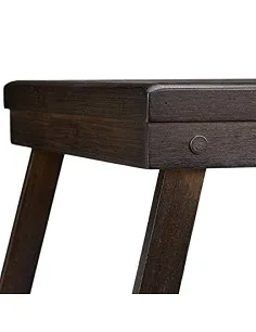 Bakkebord Til Morgenmad På Sengen - Bambus - Mørkebrun 2