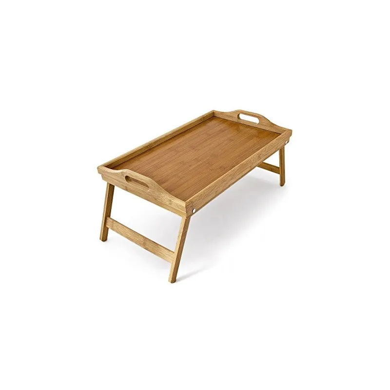 Praktisk & Smart Bakkebord  -  Naturlig Bambus - Brun