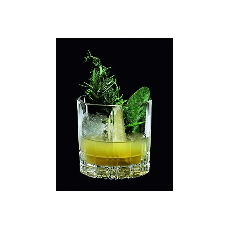 Spiegelau Single Old Fashioned Whisky-Sæt – 4 Stk. – Perfect Serve Krystalglas
