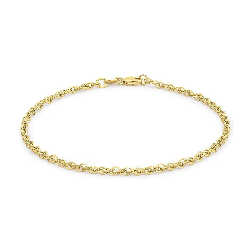 Håndlavet Klassisk Armbånd – 9 Karat Guld – 18 cm.