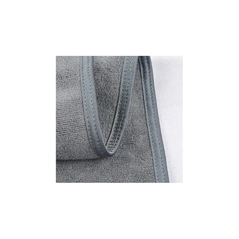 Mikrofiber Makeup Pande Hårbånd – 3 Stk. - Grå