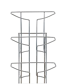 Design Væg Opbevaring & Organizer – 7 Rum - Grå
