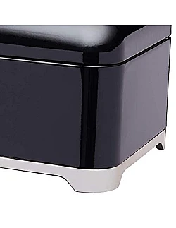 Vintage Design Brødkasse – Sort – 42 cm.