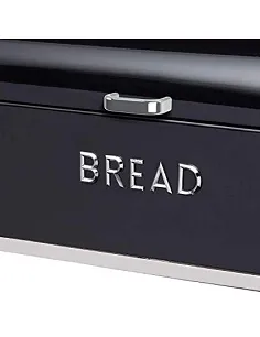 Vintage Design Brødkasse – Sort – 42 cm. 2
