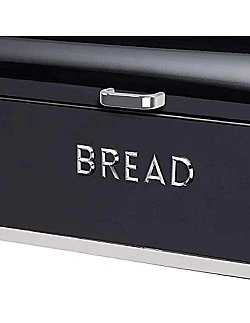Vintage Design Brødkasse – Sort – 42 cm.