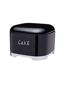 Retro Design Kagedåse & Opbevaring – Rustfrit Stål - Sort